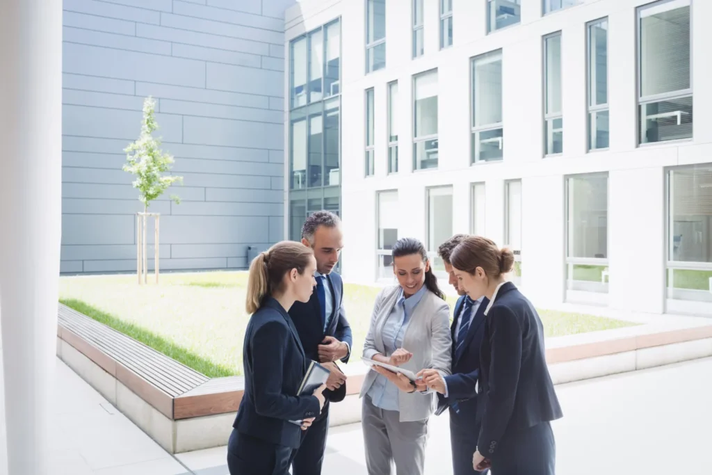 Sydney Commercial Property Buyer's Agent outside a building